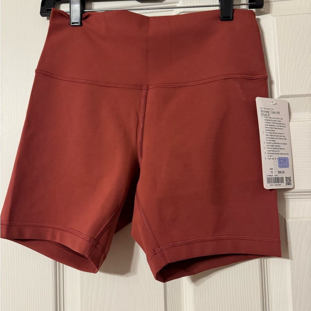Lululemon Wunder Train Shorts 6”